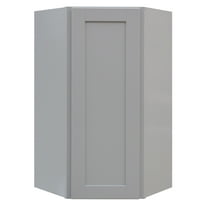 Sunny Wood Gsw2442dc-A Grayson 24" Wide X 42" High Diagonal Corner Wall Cabinet - Grey