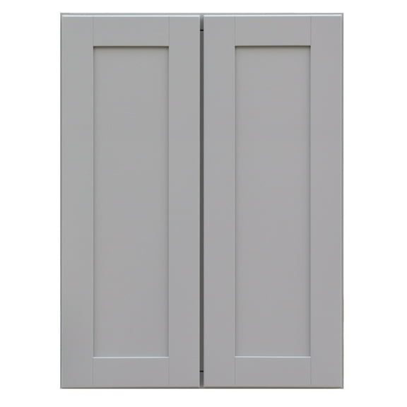 Sunny Wood Gsw2736-A Grayson 27" Wide X 36" High Double Door Wall Cabinet - Grey
