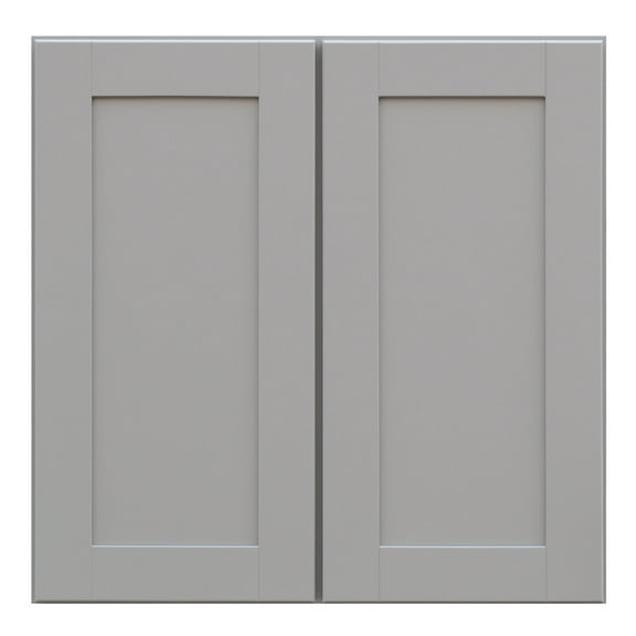 Sunny Wood Gsw3030-A Grayson 30" Wide X 30" High Double Door Wall Cabinet - Grey