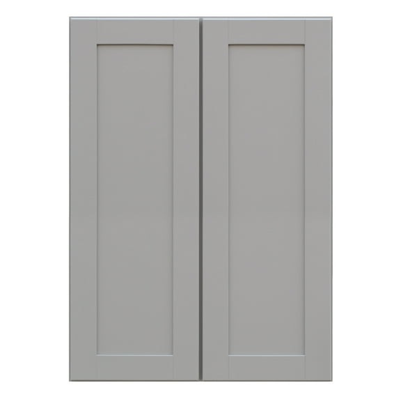 Sunny Wood Gsw3042-A Grayson 30" Wide X 42" High Double Door Wall Cabinet - Grey