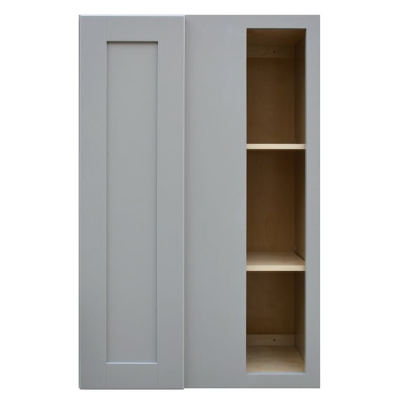 Sunny Wood Gsw3042bc-A Grayson 27" Wide X 42" High Blind Corner Wall Cabinet - Grey