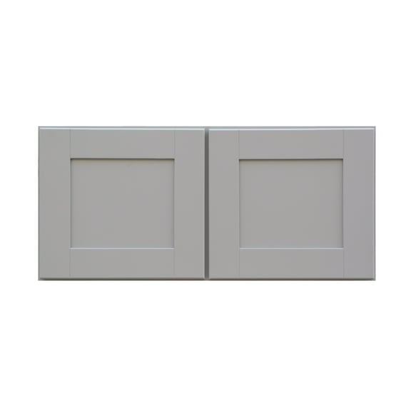 Sunny Wood Gsw3315-A Grayson 33" Wide X 15" High Double Door Wall Cabinet - Grey