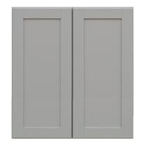 Sunny Wood Gsw3336-A Grayson 33" Wide X 36" High Double Door Wall Cabinet - Grey