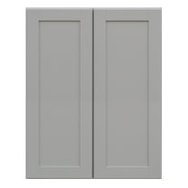 Sunny Wood Gsw3342-A Grayson 33" Wide X 42" High Double Door Wall Cabinet - Grey