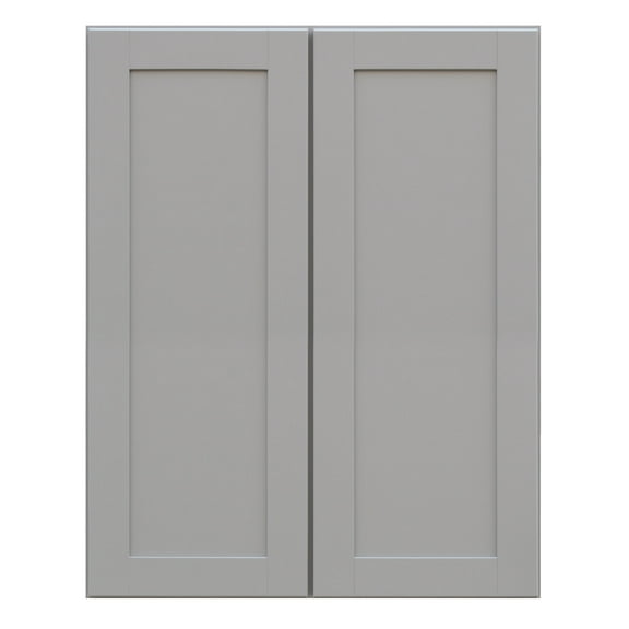 Sunny Wood Gsw3342-A Grayson 33" Wide X 42" High Double Door Wall Cabinet - Grey