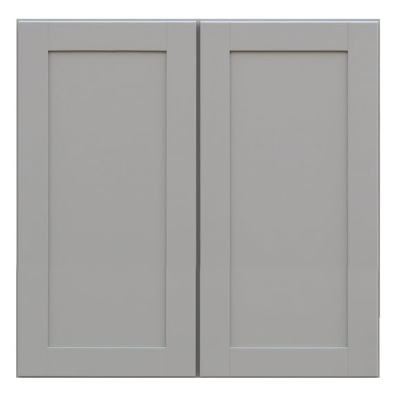Sunny Wood Gsw3636-A Grayson 36" Wide X 36" High Double Door Wall Cabinet - Grey