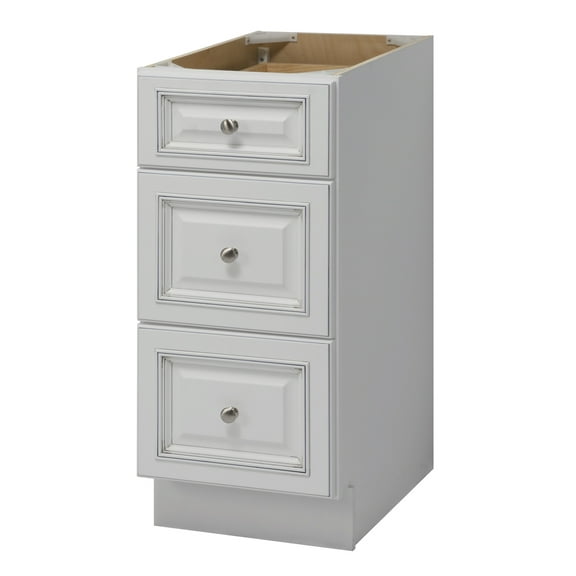 Sunny Wood Rl1521d Riley 15" Wide Wood Floor Standing Bathroom Bridge Or Side Cabinet -