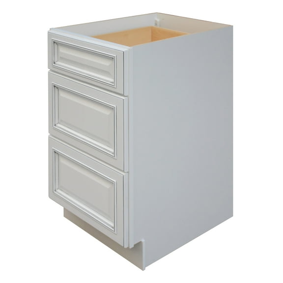 Sunny Wood Rlb18d-A Riley 18" Wide X 34-1/2" High Base Cabinet - White