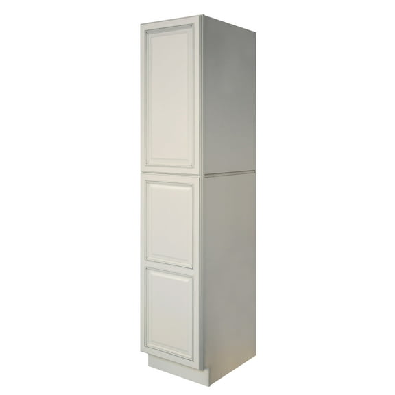 Sunny Wood Rlp1884-A Riley 18" Wide X 84" High Double Door Pantry Cabinet - White