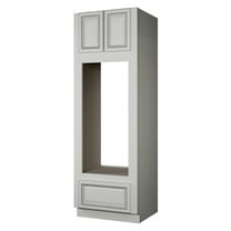 Sunny Wood Rlp3090ocd-A Riley 30" Wide X 90" High Double Oven Wall Cabinets - White