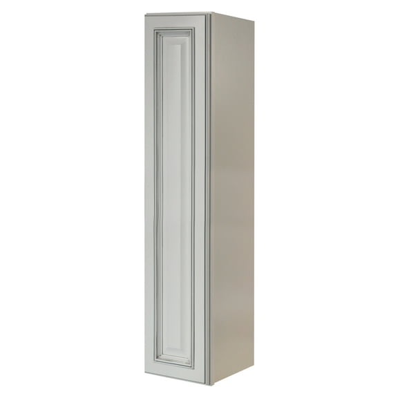 Sunny Wood Rlw0942-A Riley 9" Wide X 42" High Single Door Wall Cabinet - White