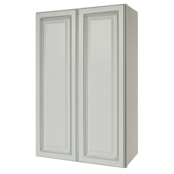 Sunny Wood Rlw2742-A Riley 27" Wide X 42" High Double Door Wall Cabinet - White