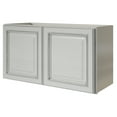 thumbnail image 1 of Sunny Wood Rlw3018-A Riley 30" Wide X 18" High Double Door Bridge Cabinet - White, 1 of 4
