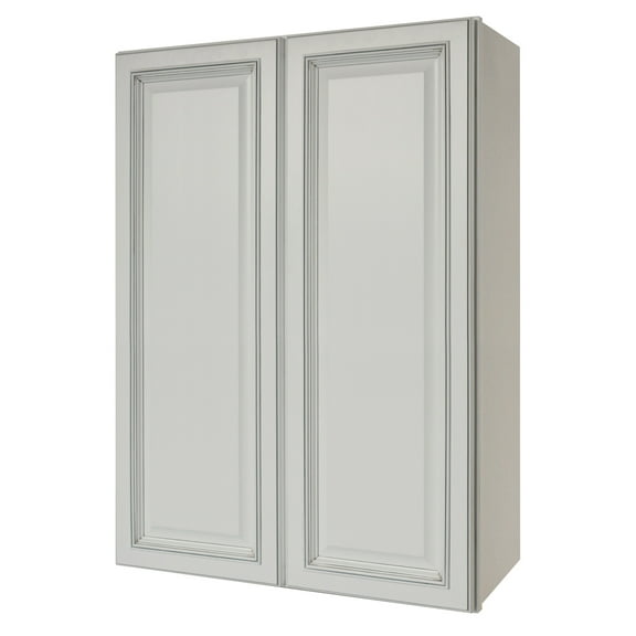 Sunny Wood Rlw3042-A Riley 30" Wide X 42" High Double Door Wall Cabinet - White
