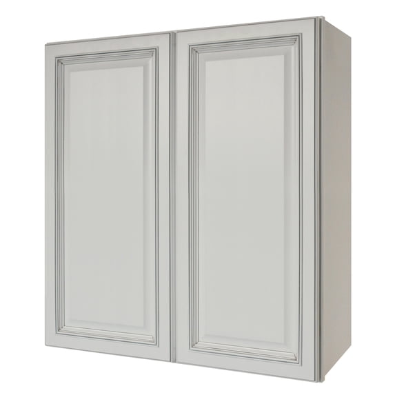 Sunny Wood Rlw3336-A Riley 33" Wide X 36" High Double Door Wall Cabinet - White
