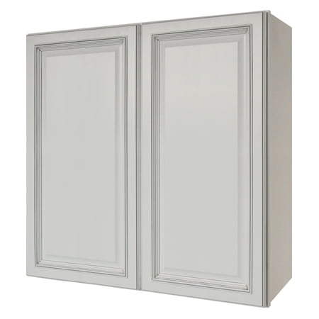 Sunny Wood Rlw3636-A Riley 36" Wide X 36" High Double Door Wall Cabinet - White
