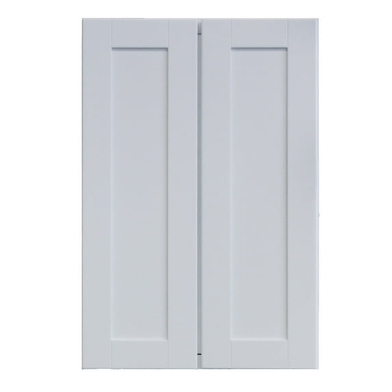Sunny Wood Shp2436t-A Shaker Hill 24" Wide X 36" High Double Door Pantry Cabinet - White