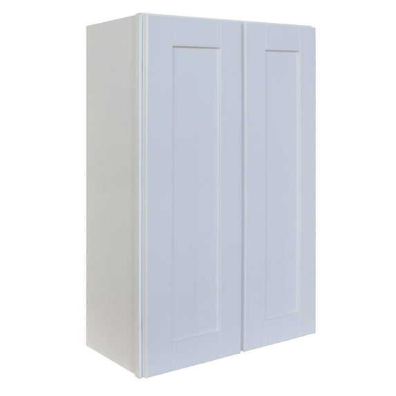 Sunny Wood Shw2436 Shaker Hill 24" Wide X 36" Tall Double Door Wall Cabinet - White