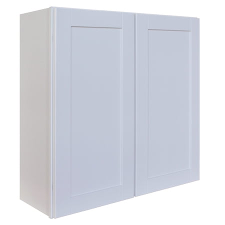 Sunny Wood Shw3636 Shaker Hill 36" Tall Wide X 36" Tall Double Door Wall Cabinet - White