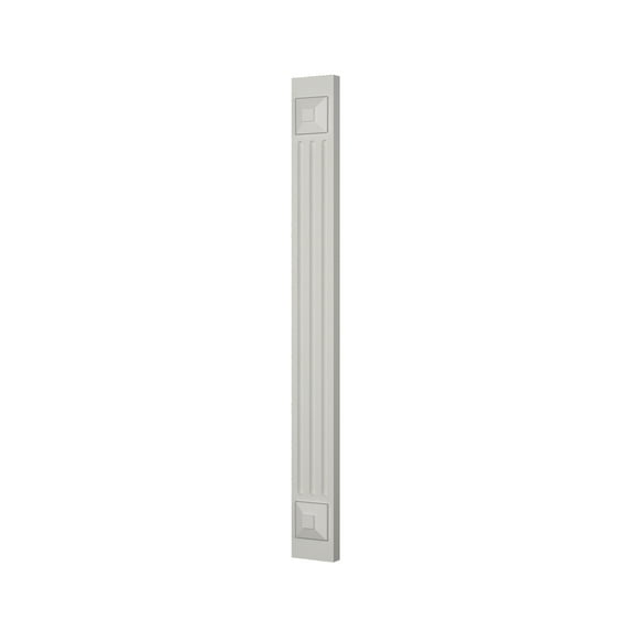Sunny Wood Sla30wf Sanibel 3" X 30" Reversible Wall Filler - White