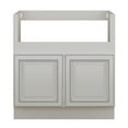thumbnail image 1 of Sunny Wood Slb33fs-A Sanibel 33" Wide X 34-1/2" High Double Door Base Cabinet - White, 1 of 4