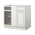 thumbnail image 1 of Sunny Wood Slb42bc-A Sanibel 42" Blind Corner Base Cabinet - White, 1 of 2