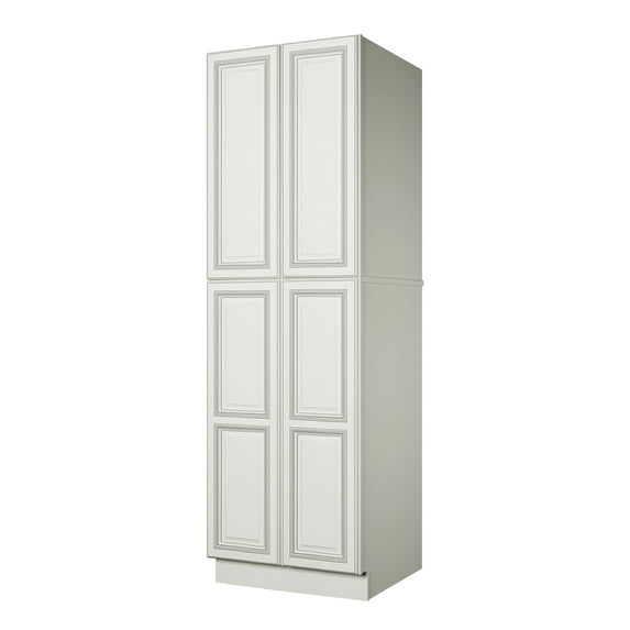Sunny Wood Slp2484-A Sanibel 24" X 84" Pantry Cabinet - White