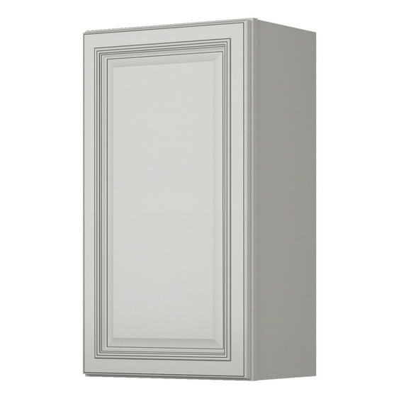 Sunny Wood Slw1836-A Sanibel 18" X 36" Single Door Wall Cabinet - White