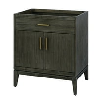 Sunny Wood Tl3021d Tyler 30" Free Standing Hardwood Vanity Cabinet Only - Dark Pearl