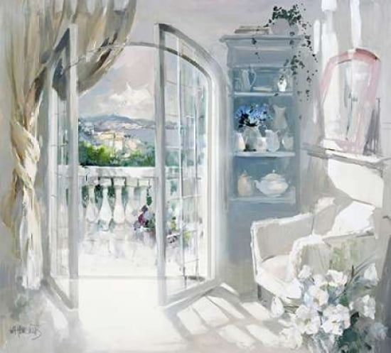 Sunny room Canvas Art - Willem Haenraets (24 x 24)