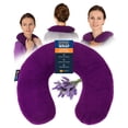 thumbnail image 1 of SunnyBay Microwave Heating Pad, Microwavable Heated Neck Pillow for Moist Hot or Cold Therapy, Aromatherapy Heated Neck and Shoulder Wrap with Flaxseed and Lavender Filling, FSA HSA Approved, Purple, 1 of 6