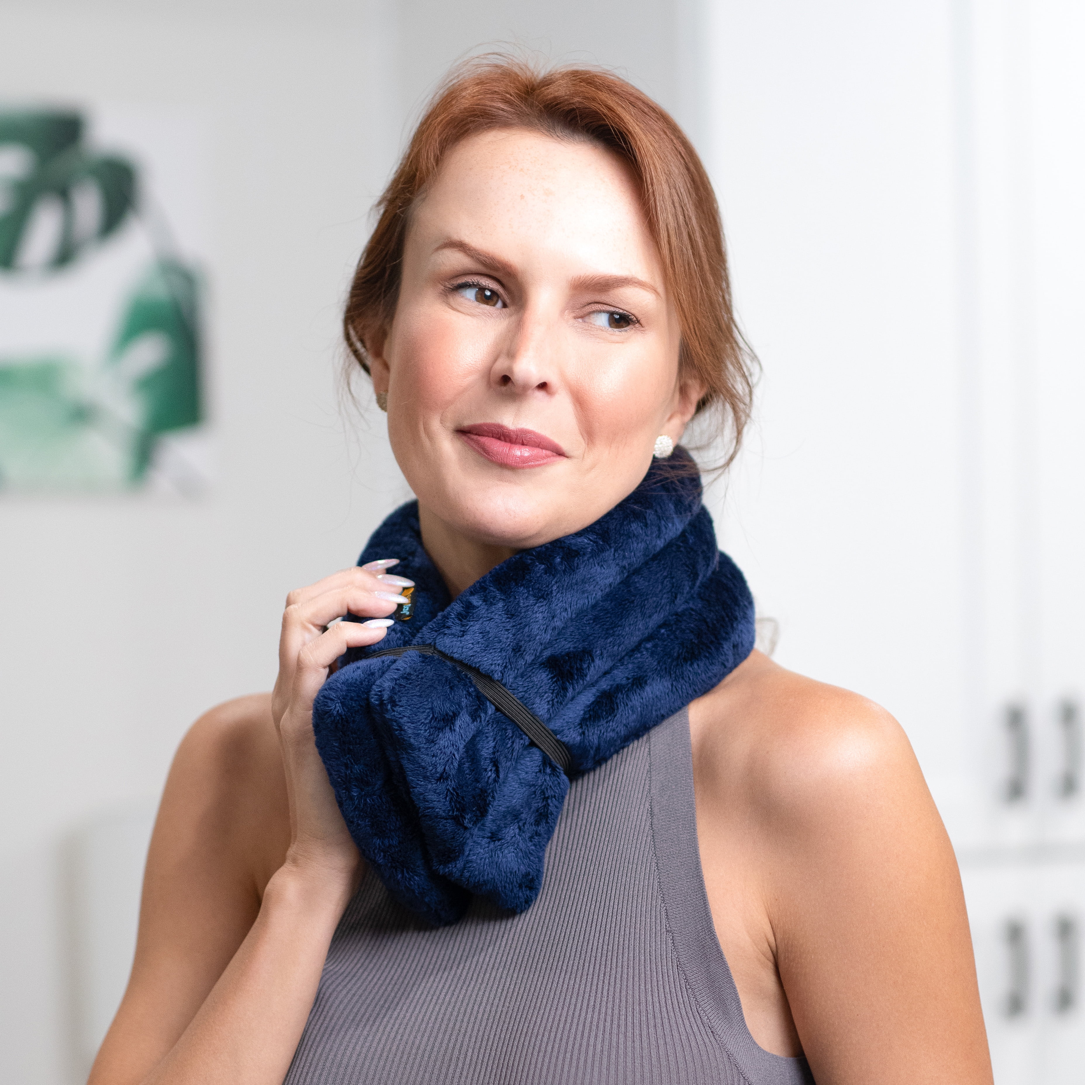 SunnyBay Microwave Heating Pad, Microwavable Heated Neck and Shoulder Wrap, Multipurpose Moist