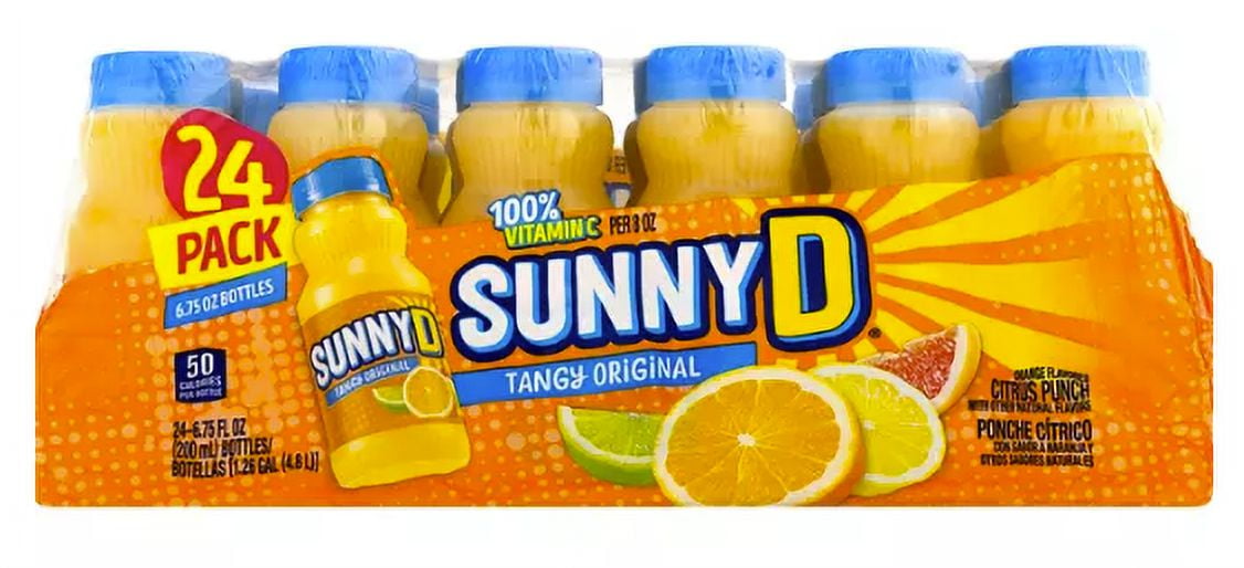 SunnyD Tangy Original Orange Flavored Citrus Punch (6.75 fl. oz. bottle