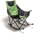thumbnail image 1 of Sunnyfeel Heavy Duty Oversized Rocking Camping Chair, Foldable Portable Lawn Rocker with Side Pocket & Carry Bag for Outdoor, Picnic, Patio & Backyard, Green, 1 of 8