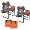thumbnail image 1 of Sunnyfeel Camping Directors Chair, Heavy Duty,Oversized Portable Folding Chair with Side Table, Pocket for Beach, Fishing,Trip,Picnic,Lawn,Concert Outdoor Foldable Camp Chairs, 1 of 8