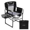 thumbnail image 1 of Sunnyfeel Camping Directors Chair, Heavy Duty,Oversized Portable Folding Chair with Side Table, Pocket for Beach, Fishing,Trip,Picnic,Lawn,Concert Outdoor Foldable Camp Chairs, 1 of 10