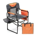 SunnyFeel Adult Tailgate Foldable Director Chair, Portable Chairs with Side Table, Carry Bag