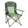 thumbnail image 1 of SunnyFeel Folding Camping Chair, Portable Lawn Chair for Adults Quad Chair with Armrest for Outdoor (Green), 1 of 1