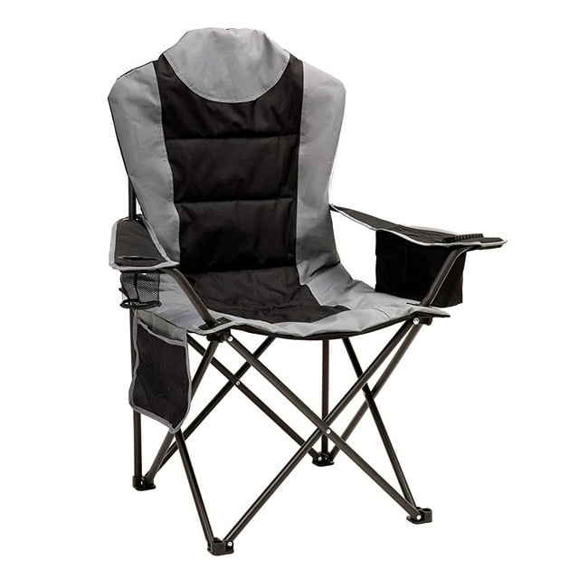 SunnyFeel Oversized Folding Camping Chair, Padded Portable Lawn Chair