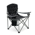 thumbnail image 1 of Sunnyfeel Portable Outdoor Large Capacity Camping Chair for Adults, Sturdy and Durable, Oxford Cloth, Black, 1 of 7