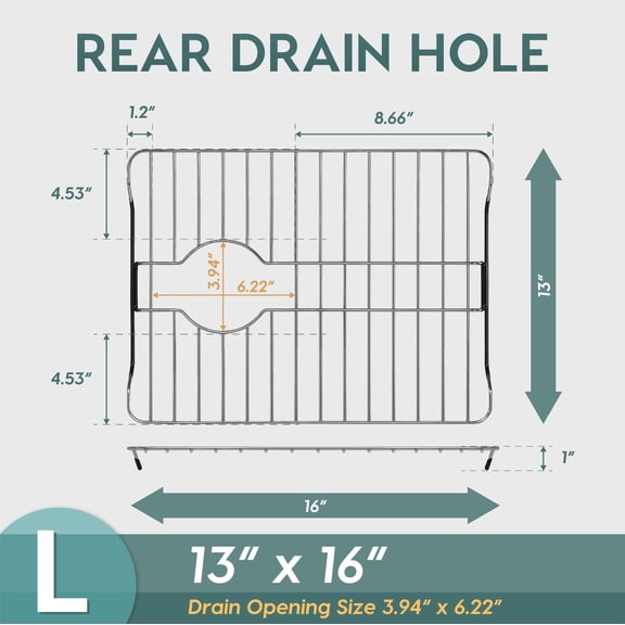 50x60cm Diatom Mud Kitchen Drain Mat Heat Insulating Anti Scald ...