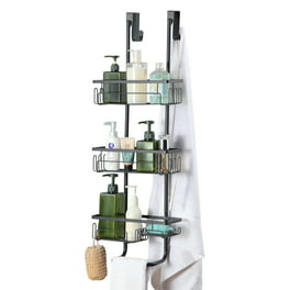 melos Over The Door Shower Caddy, 4 Tier 29inch Height Adjustable over the door  shower organizer Hanging Bathroom Shelf with Soap Holder, No Drilling,  Black - Yahoo Shopping