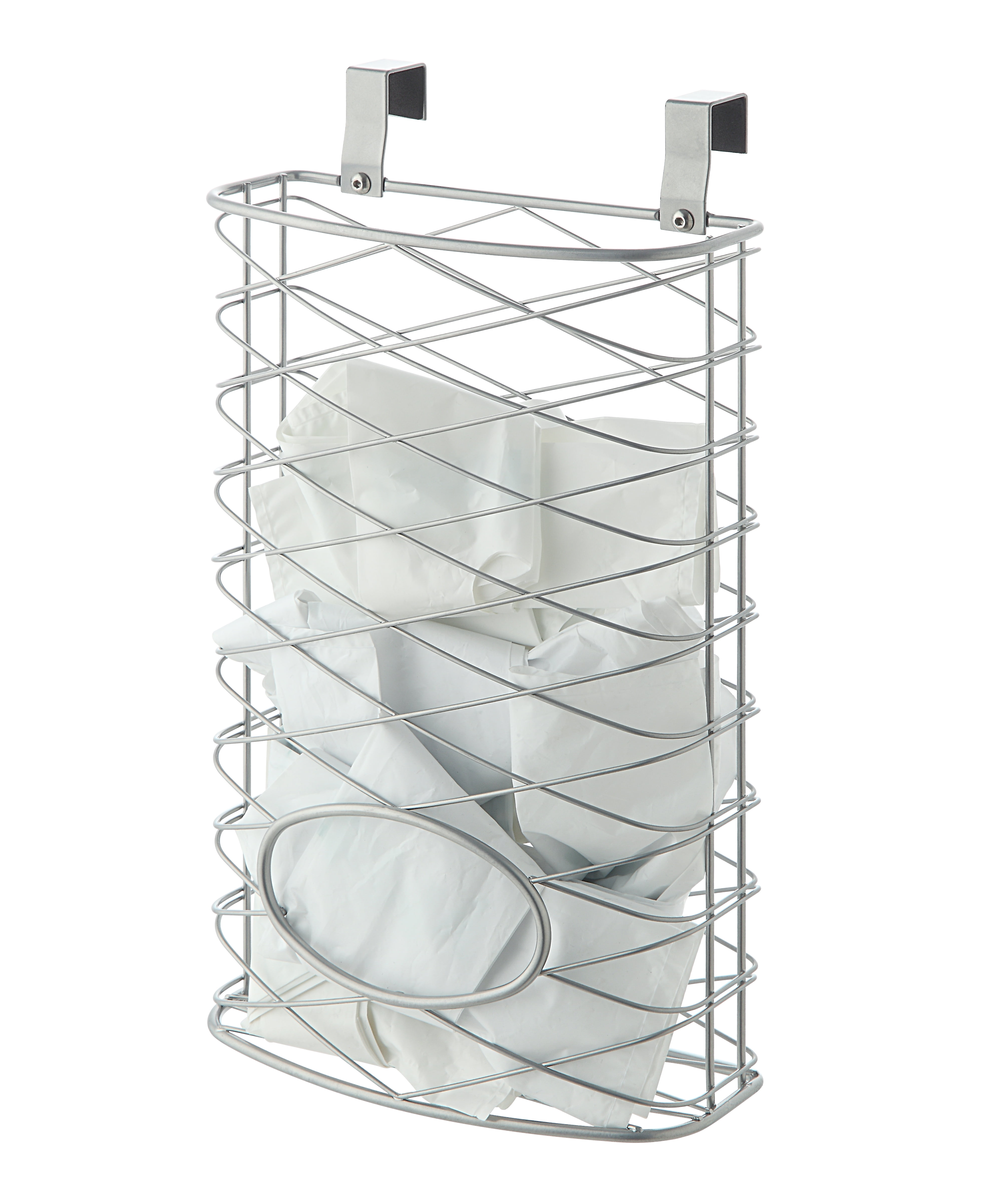 SunnyPoint Metal Over Kitchen Storage Organizer Holder (SILVER
