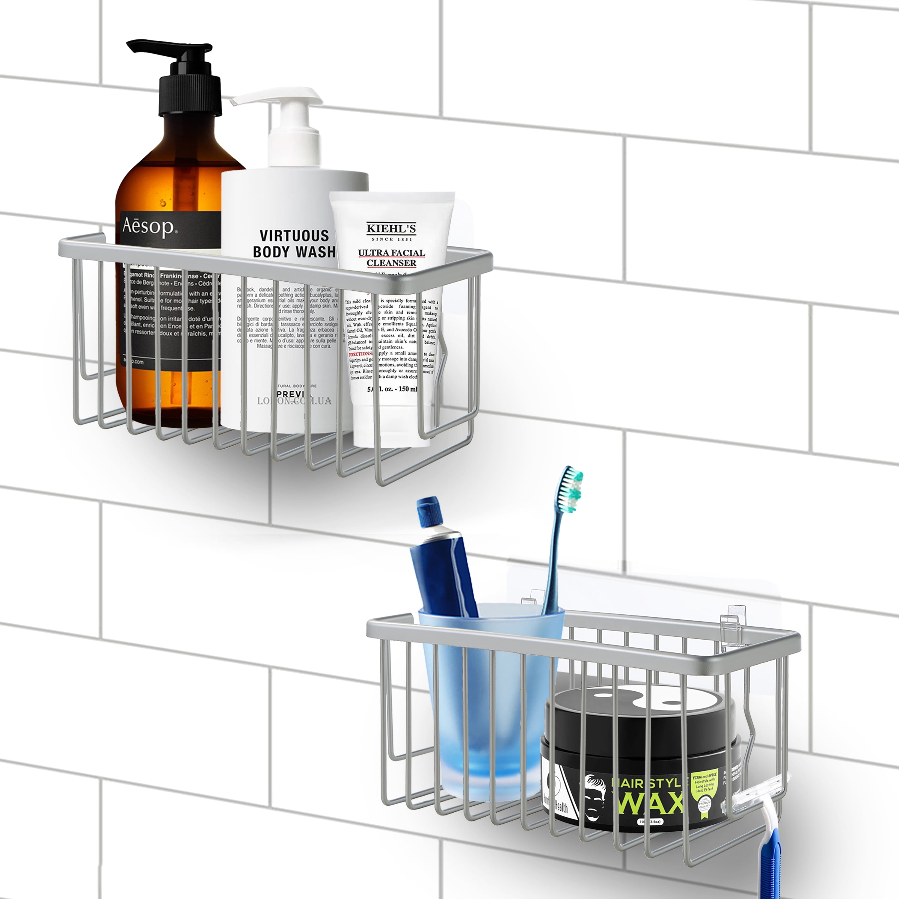 https://i5.walmartimages.com/seo/SunnyPoint-NeverRust-Aluminum-Shower-Caddy-Basket-Organizer-Storage-Rack-Removable-Adhesive-Pad-No-Drilling-for-Bathroom-Kitchen_3ef7be67-9dd2-40eb-a8d5-4d66c7bd95ac.fe1277bc60d55fc5d252ae9bcb70efc7.jpeg