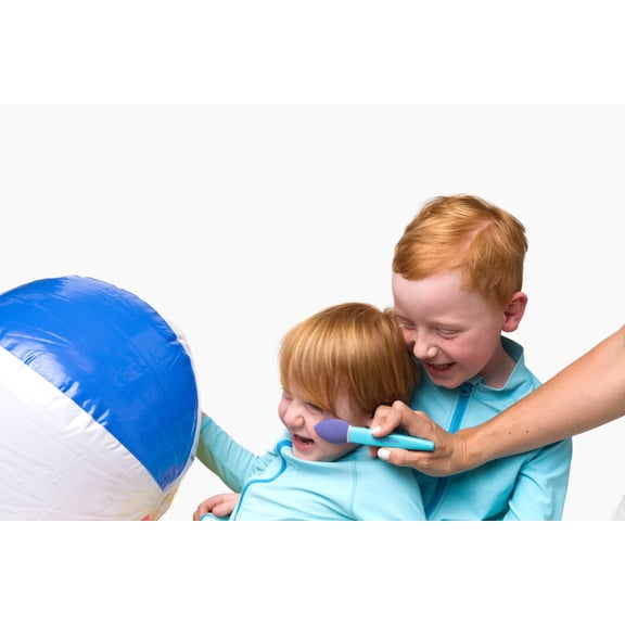 SunnyStik: Kid Friendly No-Mess No-Fuss Sunscreen Applicator, Tulip Shaped Connector for Precise Application | Effortless Coverage on Tiny Faces, Nose, Ears, Chins & Hands | Reusable & Vibrant Design