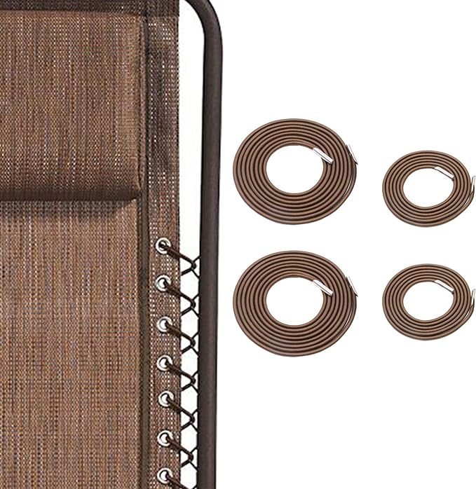SunnyZoo Professional Replacement Cords for Zero Gravity Chair(4 Cords