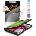thumbnail image 1 of Sunnyclip Dry Erase Clipboard with Storage - Holds 200+ Sheets, Letter Size with Pen Holder for Coaches, Nurses, Truck Drivers (Aqua Blue), 1 of 8