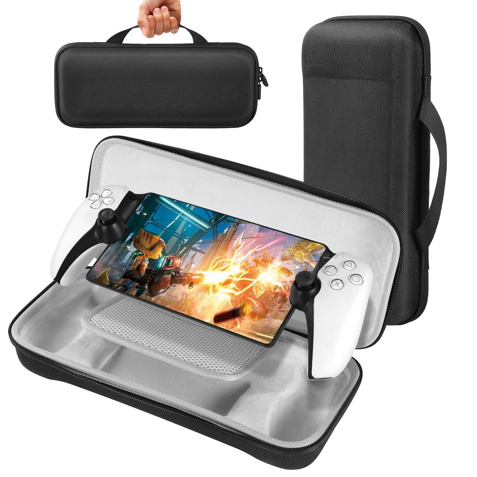 Carrying Case for PS PortalPortable Hard Shell Thin Carrying Case for Playstation