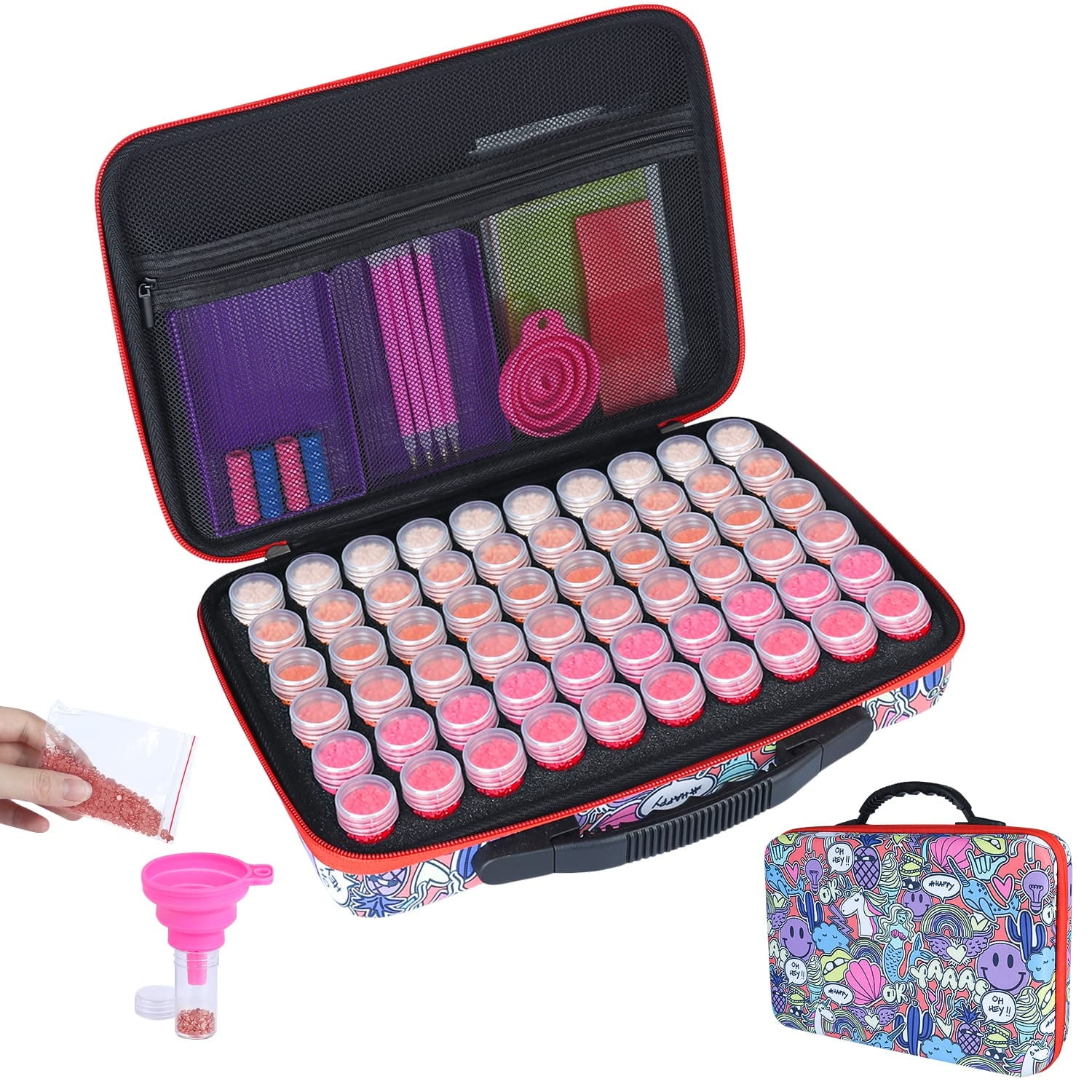Sunnycome Painting Accessories with Tray and Diamond Pen for Adult