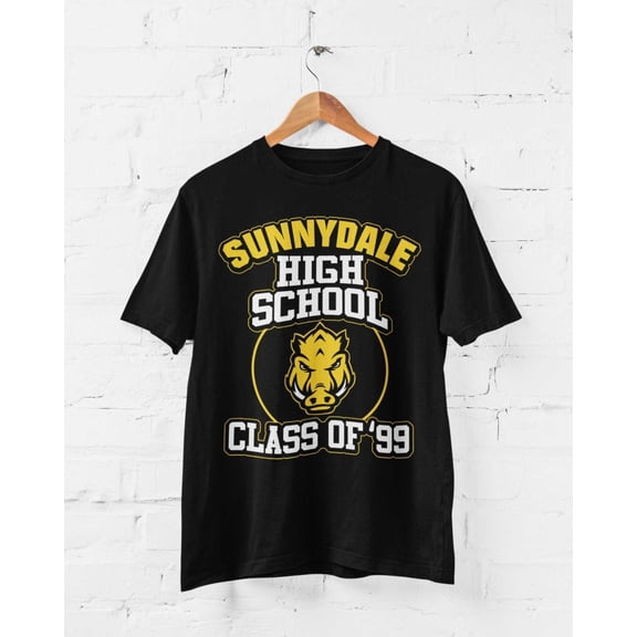 Sunnydale High School Class of 1999 Funny Retro T Shirt Vampire Buffy Slayer The